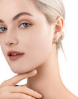 Golden ‘Dew Drop’ Earrings