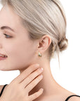 Golden ‘Dew Drop’ Earrings