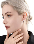 Sculpted 'Wave' Hoop Earrings