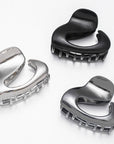 Mini Irregular Metal Claw Clips (Set of 3)