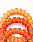 Pumpkin - Large Hair Ties (Set of 3)